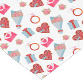 ラブバレンタインデー ショートテーブルランナー (コーナー)