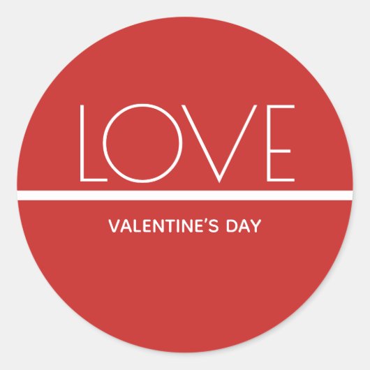 ラブバレンタインデー | シール (正面)