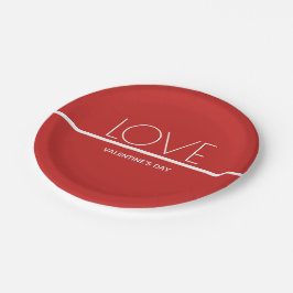 ラブバレンタインデー | ペーパープレート