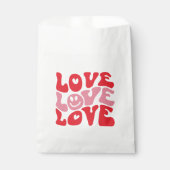 ラブバレンタインデーGroovyホリデおもしろいー フェイバーバッグ (正面)