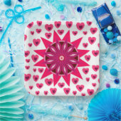 ラブバレンタインパーティーとハート紙プレート ペーパープレート (パーティー)