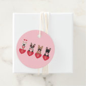 ラブバレンタインフランスのブルドッグ フェイバータグ (インサイチュ)