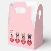 ラブバレンタインフランスのブルドッグ フェイバーボックス (オープン)