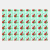 ラブバレンタインラッピング紙 ラッピングペーパーシート (正面3)