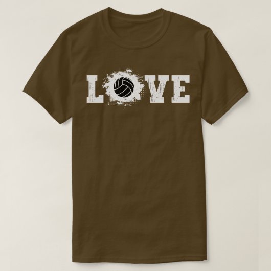 ラブバレーボール6 Tシャツ (デザイン正面)