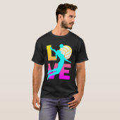 ラブバレーボールN Tシャツ (正面フル)