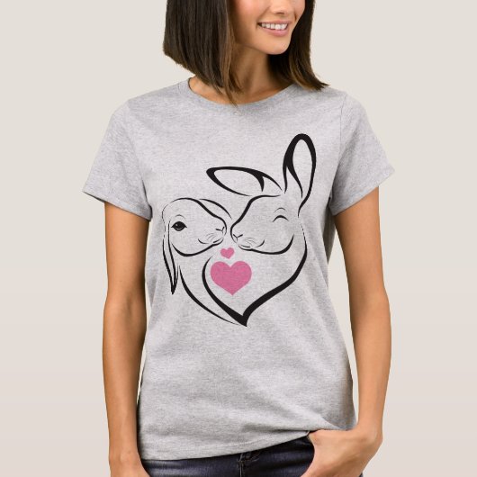 ラブバンニースラビットTシャツ Tシャツ (正面)