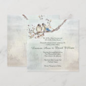 ラブバーズオーダーメイドウェディング招待状 招待状 (正面/裏面)