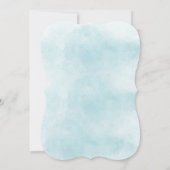 ラブバーズカップル赤ちゃんシャワー招待状 招待状 (裏面)