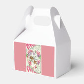 ラブバーズピンクヴィンテージバレンタインパーティーウィズボックス フェイバーボックス (裏面サイド)