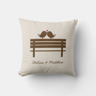 ラブバーズベンチ{red} クッション