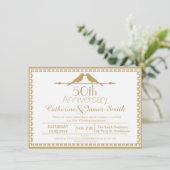 ラブバーズ50周年招待状 招待状 (スタンド正面)