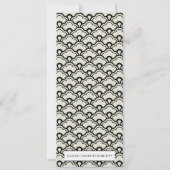 ラブバーズ 結婚式 メニュー カード (裏面)