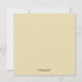 ラブバーズ 25周年 シルバーアニバーサリー パーティー 招待状 (裏面)