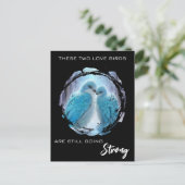 *～* ラブバーズ AP54 記念日 フォト ポストカード (スタンド正面)