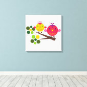 ラブバーダイス伸ばしキャンバス印刷ウォールアート キャンバスプリント (インサイチュ (ウッドフロア))