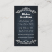 ラブバードつる植物、 名刺 (裏面)