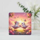 ラブバードのセレナーデ – バレンタインデーのカード シーズンカード (スタンド正面)