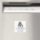 ラブバードウォッチングホークバイノクルズおもしろい引用文マグネ マグネット (インサイチュ (食洗機))
