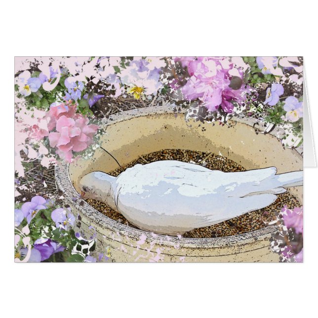 ラブバードカード (正面横)