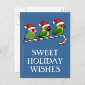 ラブバードキャンディーケーン シーズンポストカード (正面/裏面)