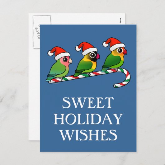 ラブバードキャンディーケーン シーズンポストカード (正面/裏面)