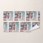 ラブバードタオル バスタオルセット (ハンドタオル)