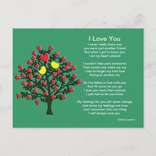 ラブバードテーマ ポストカード (正面)