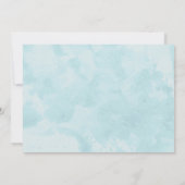 ラブバードブライダルシャワー招待状 招待状 (裏面)