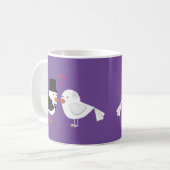 ラブバードマグカップ コーヒーマグカップ (正面左)