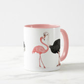 ラブバードマグカップ マグカップ (正面右)