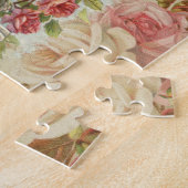 ラブバードヴィンテージアンティークハート ジグソーパズル (側面)