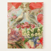 ラブバードヴィンテージアンティークハート プランナー手帳 (裏面)