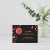 ラブバード夕べ結婚披露宴 エンクロージャーカード (スタンド正面)