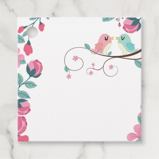 ラブバード春フローラ フェイバータグ (正面)