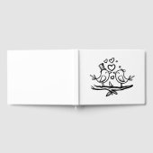 ラブバード漫画ラブバード白黒結婚ズ ゲストブック (全面)