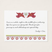 ラブバード結婚ズのバナーはカード英語に有利 (裏面)