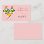 ラブバード結婚ズ&イベントプランナー名刺 名刺 (正面/裏面)