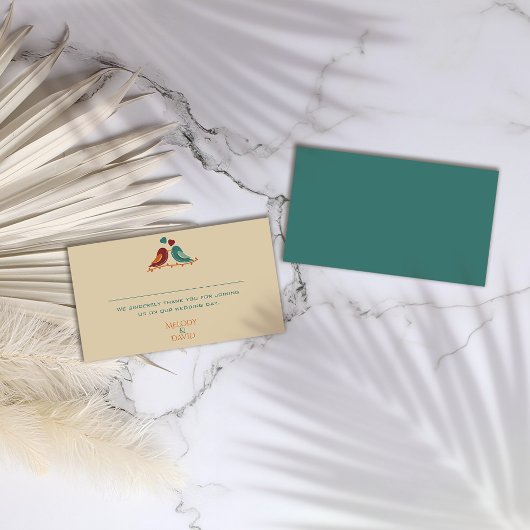 ラブバード結婚ズ プレイスカード