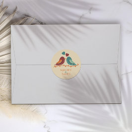 ラブバード結婚ズ ラウンドシール