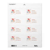 ラブバード結婚ズ・ヴァレンティン ラベル (フルシート)