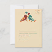 ラブバード結婚ズ 出欠カード (正面)