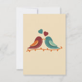 ラブバード結婚ズ 出欠カード (裏面)