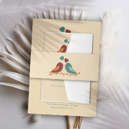 ラブバード結婚ズ 招待状ベリーバンド