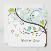 ラブバード結婚ズ 招待状 (裏面)