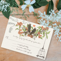 ラブバード鳥居サンゴ開花囲いカード