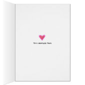 ラブバード – かわいいデジタルウォーターのカラーアートワーク (内側 (右))