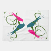 ラブバード キッチンタオル (横)