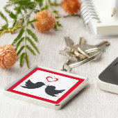 ラブバード キーホルダー (側面)