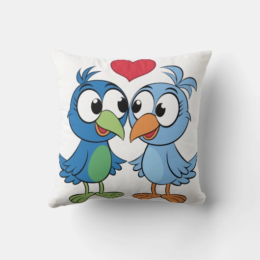 ラブバード クッション (裏面)